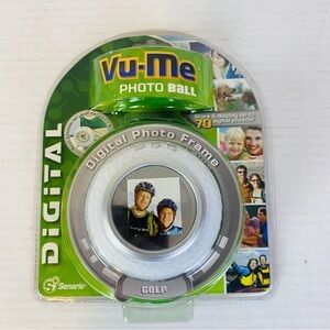 Vu-Me Digital Photo Frame Golf Ball 70 Photo Display NIB